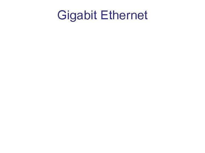 Gigabit Ethernet 