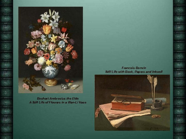 Francois Bonvin Still Life with Book, Papers and Inkwell Boshart Ambrosius the Elde A