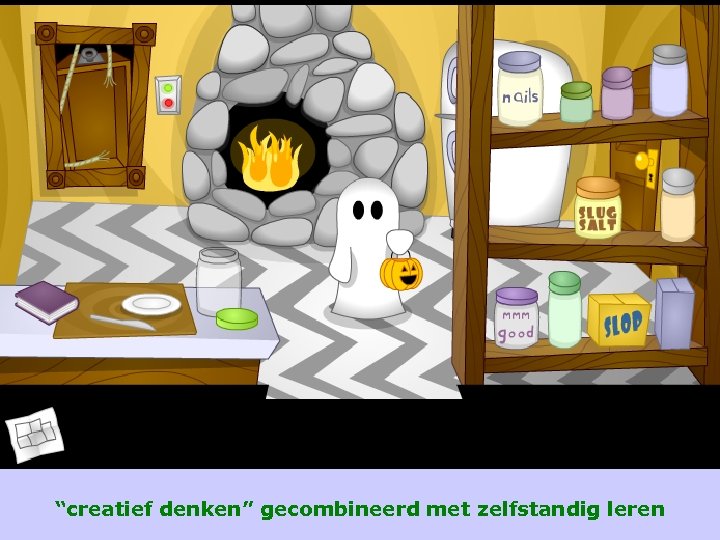 “creatief denken” gecombineerd met zelfstandig leren 