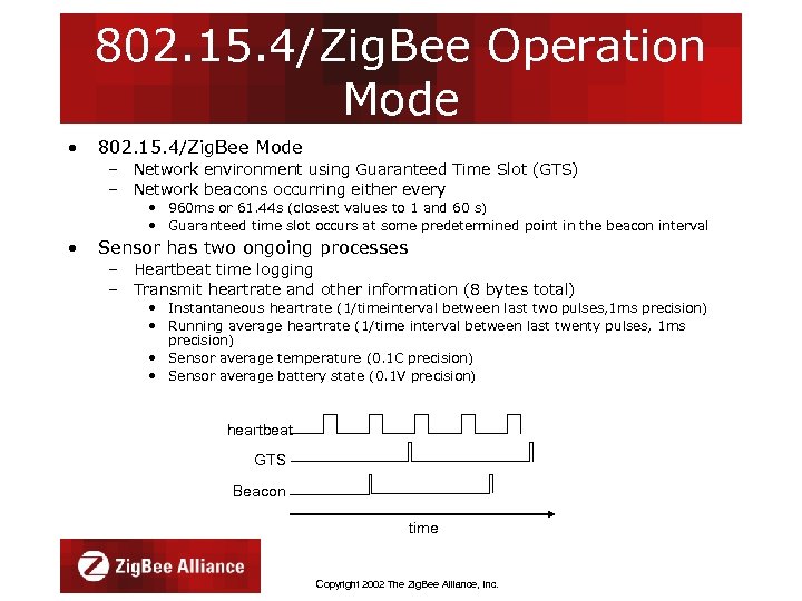 802. 15. 4/Zig. Bee Operation Mode • 802. 15. 4/Zig. Bee Mode – Network