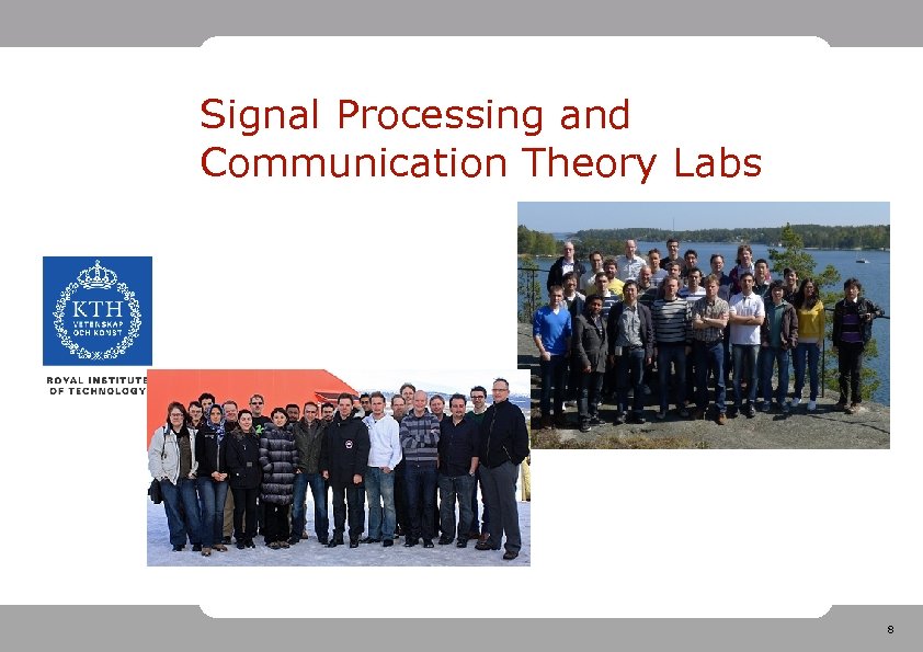 Signal Processing and Communication Theory Labs 8 