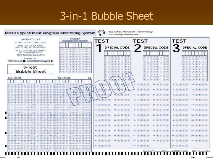 3 -in-1 Bubble Sheet 27 