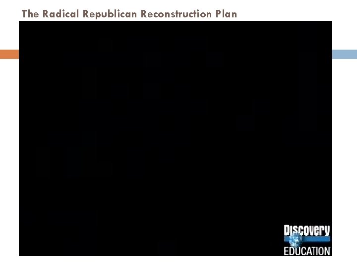 The Radical Republican Reconstruction Plan 