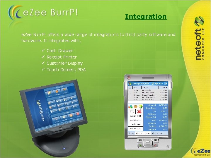 Integration e. Zee Burr. P! offers a wide range of integrations to third party