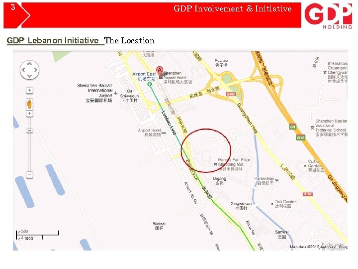 3 GDP Lebanon Initiative The Location GDP Involvement & Initiative 
