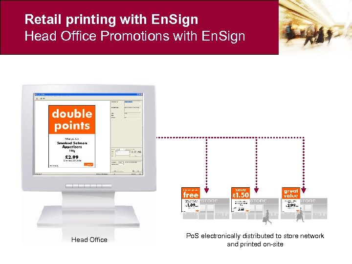 Retail printing with En. Sign Head Office Promotions with En. Sign Head Office Po.