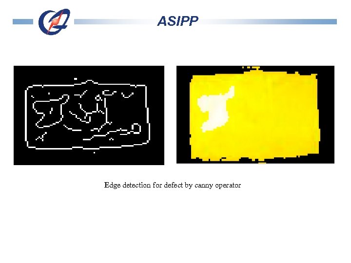ASIPP Edge detection for defect by canny operator 