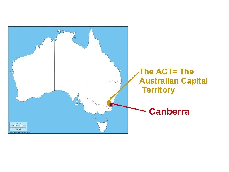 The ACT= The Australian Capital Territory Canberra 