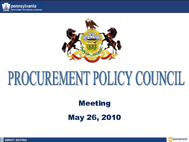 Meeting May 26, 2010 