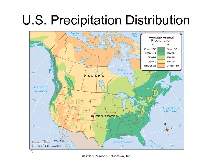 U. S. Precipitation Distribution 