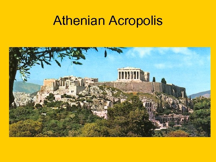 Athenian Acropolis 