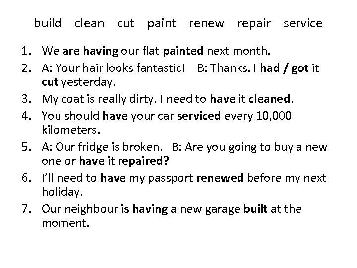 build clean cut paint renew repair service 1. We are having our flat painted