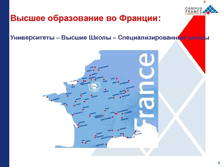 Высшее образование во Франции: Университеты – Высшие Школы – Специализированные школы 5 