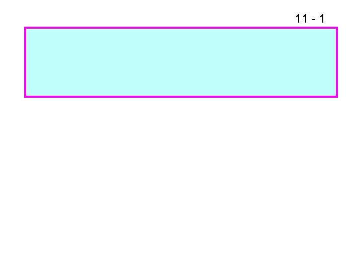 11 - 1 
