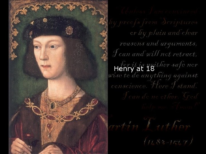 Henry at 18 