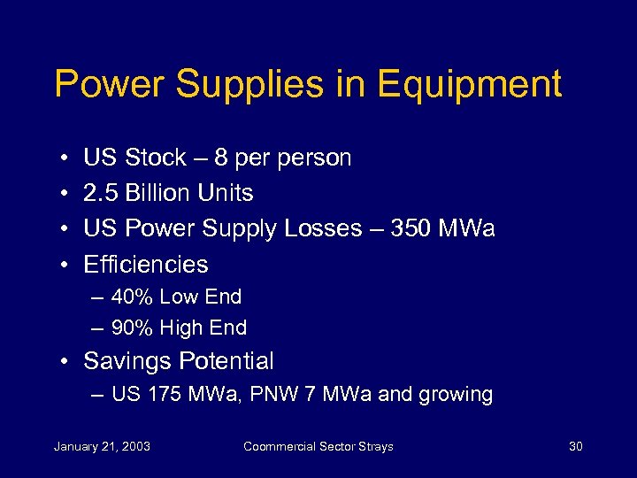Power Supplies in Equipment • • US Stock – 8 person 2. 5 Billion
