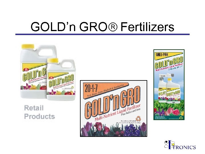 GOLD’n GRO Fertilizers 