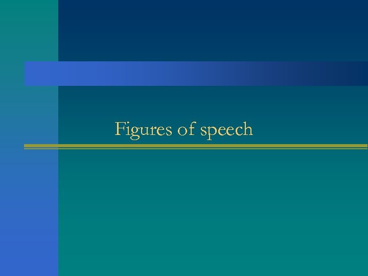 Figures of speech 