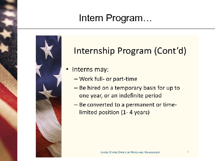 Intern Program… 