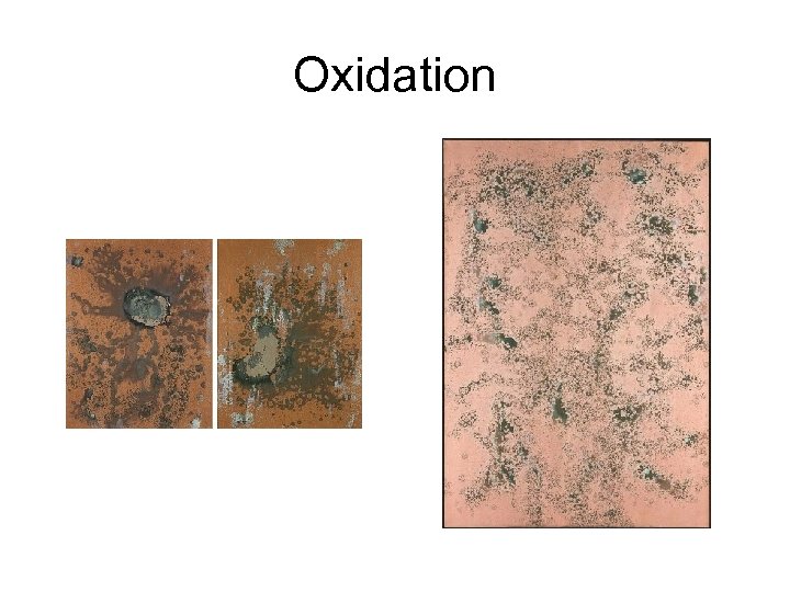 Oxidation 