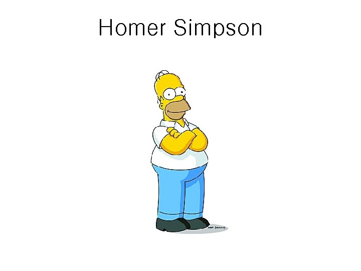 Homer Simpson 