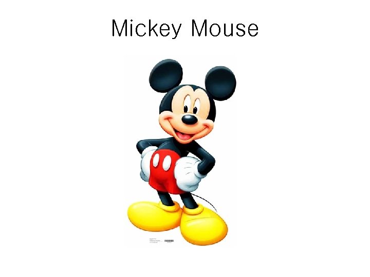 Mickey Mouse 