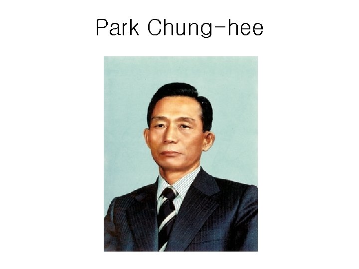 Park Chung-hee 