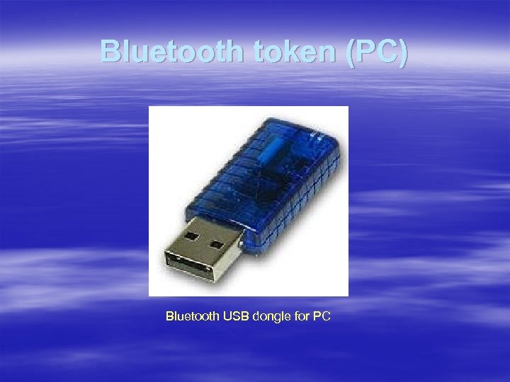 Bluetooth token (PC) Bluetooth USB dongle for PC 