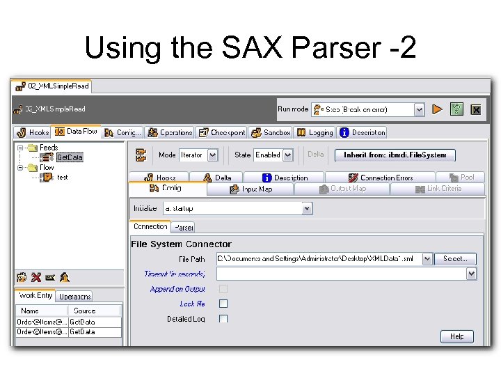 Using the SAX Parser -2 