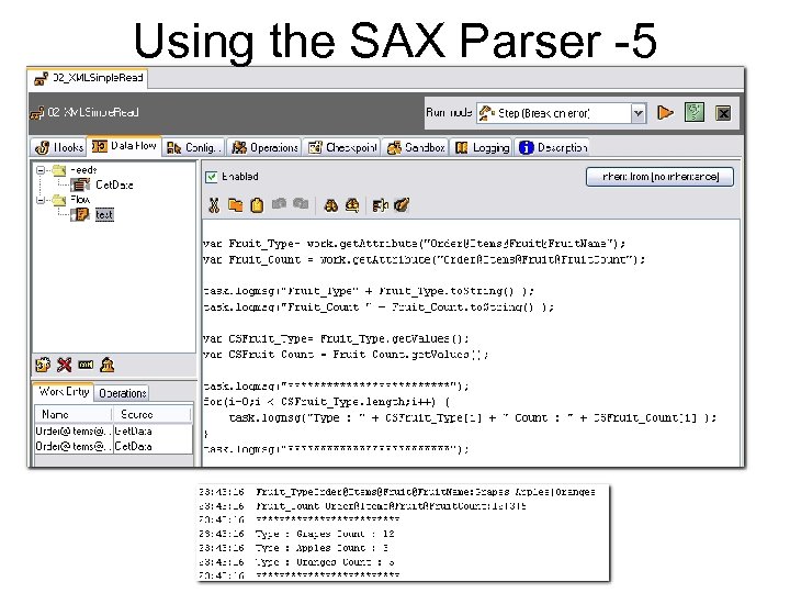 Using the SAX Parser -5 