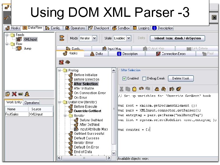 Using DOM XML Parser -3 