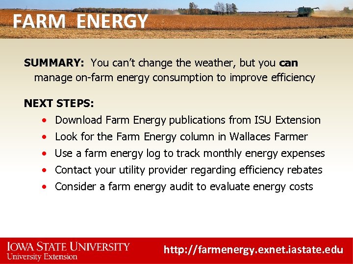 FARM ENERGY SUMMARY: You can’t change the weather, but you can manage on-farm energy