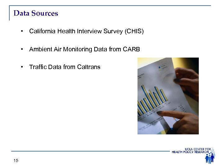 Data Sources • California Health Interview Survey (CHIS) • Ambient Air Monitoring Data from