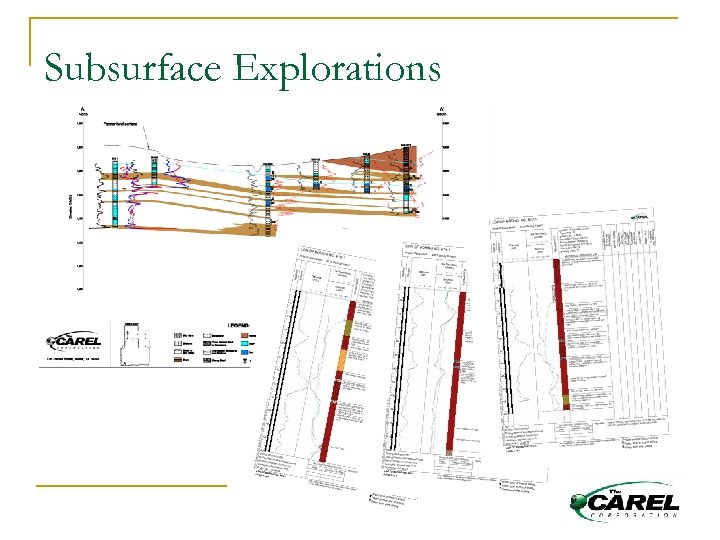 Subsurface Explorations 