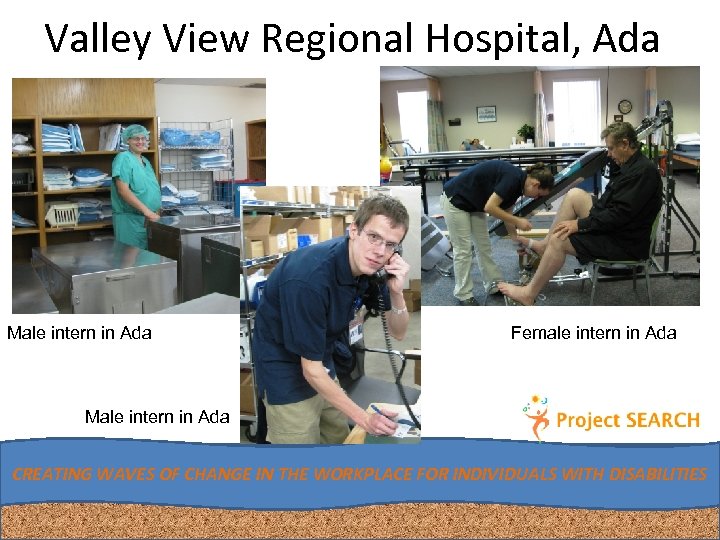 Valley View Regional Hospital, Ada Male intern in Ada Female intern in Ada Male