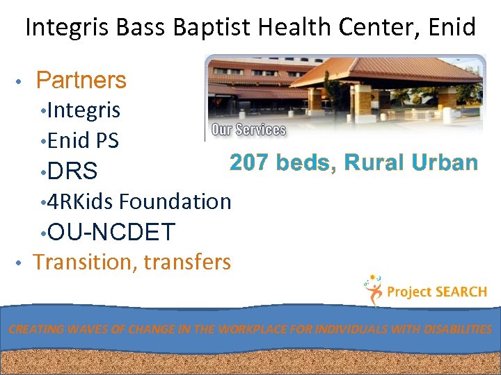 Integris Bass Baptist Health Center, Enid • Partners • Integris • Enid PS 207