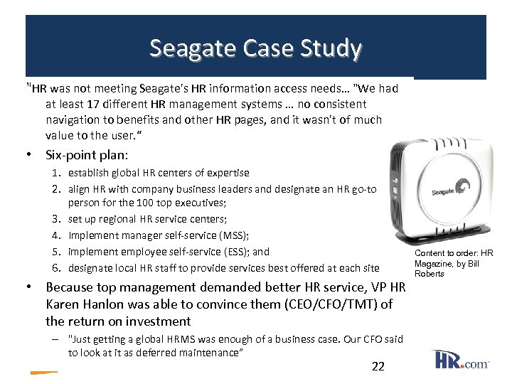 Seagate Case Study 