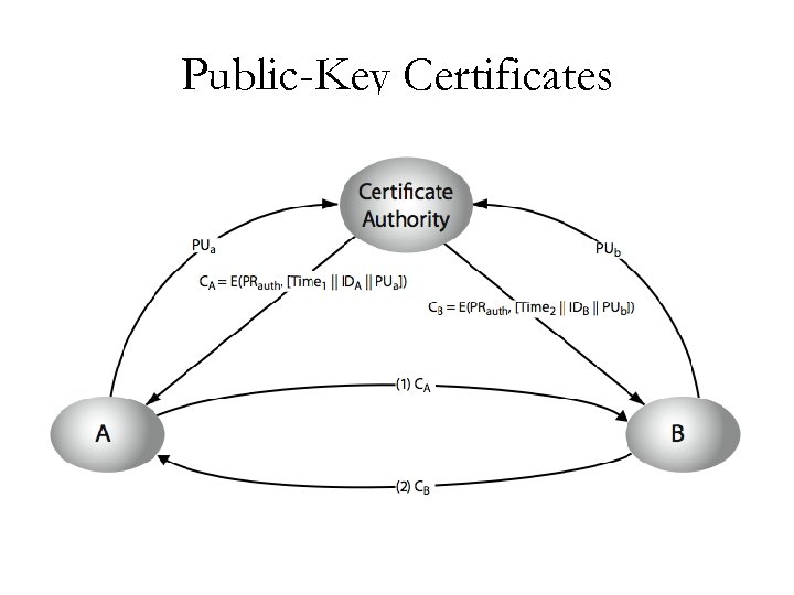 Public-Key Certificates 