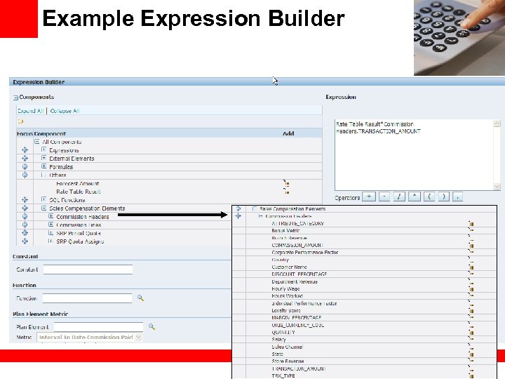 Example Expression Builder Incentive Compensation 