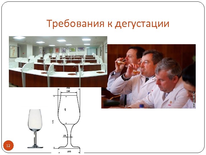Требования к дегустации 12 