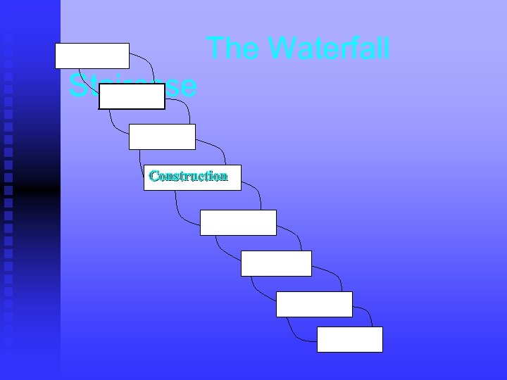 The Waterfall Staircase Construction 
