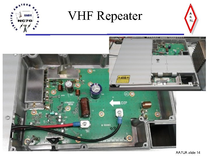 VHF Repeater A R RL AA 7 UA slide 14 