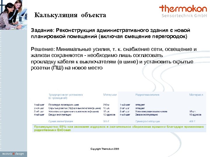 Калькуляция объекта Задание: Реконструкция административного здания с новой планировкой помещений (включая смещение перегородок) Решение: