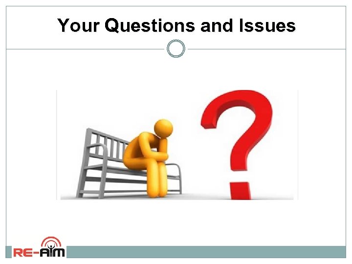 Your Questions and Issues 