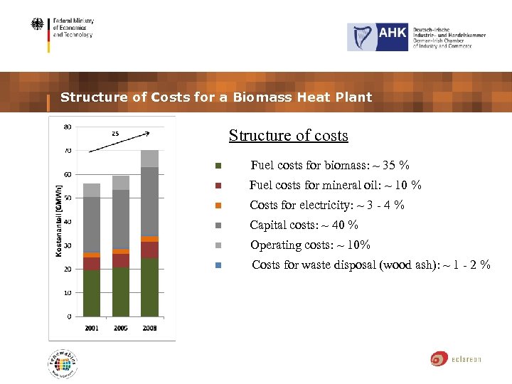 Structure of Costs for a Biomass Heat Plant Structure of costs Fuel costs for
