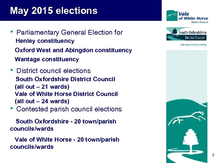 May 2015 elections • Parliamentary General Election for Henley constituency Oxford West and Abingdon