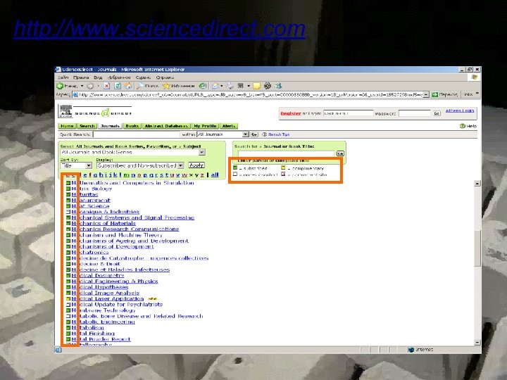 http: //www. sciencedirect. com 