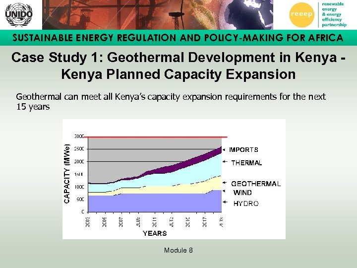 SUSTAINABLE ENERGY REGULATION AND POLICY-MAKING FOR AFRICA Case Study 1: Geothermal Development in Kenya