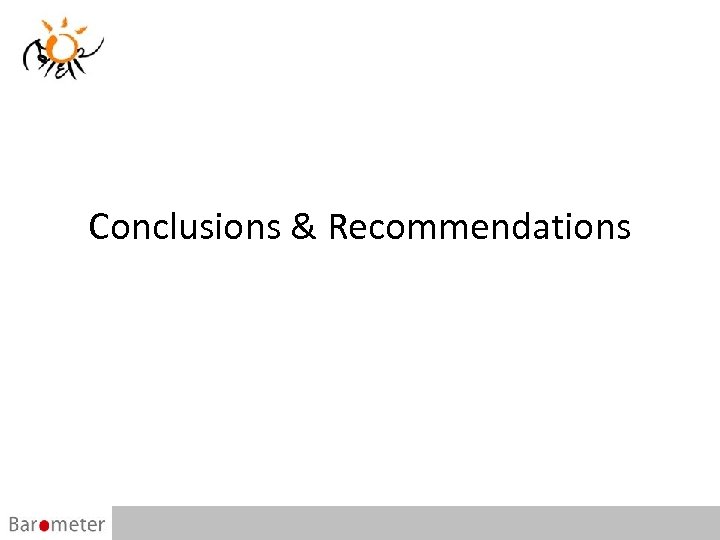 Conclusions & Recommendations 56 