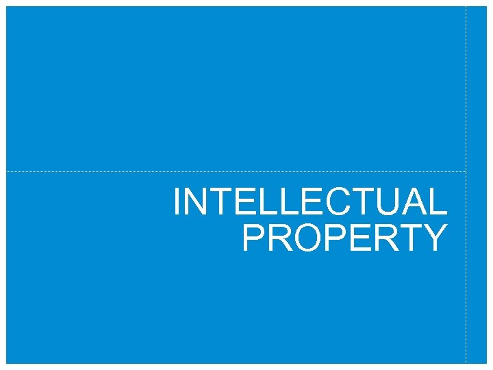 INTELLECTUAL PROPERTY 15 
